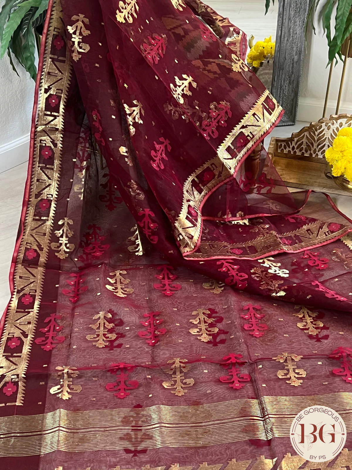 How do you take care of your Dhakai Jamdani saree?